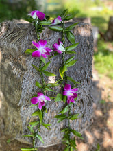 Load image into Gallery viewer, Wedding Pack - Haku/Flower Crown for Bride, Maile Ti Leaf Lei for Groom