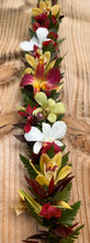 Load image into Gallery viewer, Orchid Haku Lei Crown Flower flower crown Wedding floral crown Bridal flower headpiece Flower wreath bridal Headpiece Floral