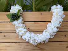 Load image into Gallery viewer, White Double Orchid Lei
