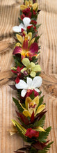 Load image into Gallery viewer, Orchid Haku Lei Crown Flower flower crown Wedding floral crown Bridal flower headpiece Flower wreath bridal Headpiece Floral
